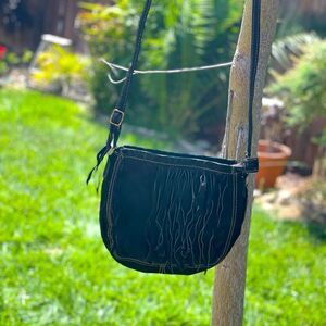 Leather Crossbody Bag 